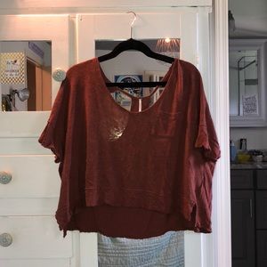 Free People Knit Crop Top